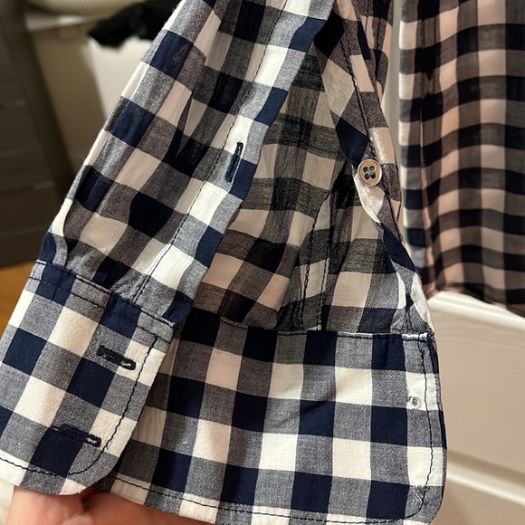 J. Crew Gingham Blouse - Picture 3 of 9